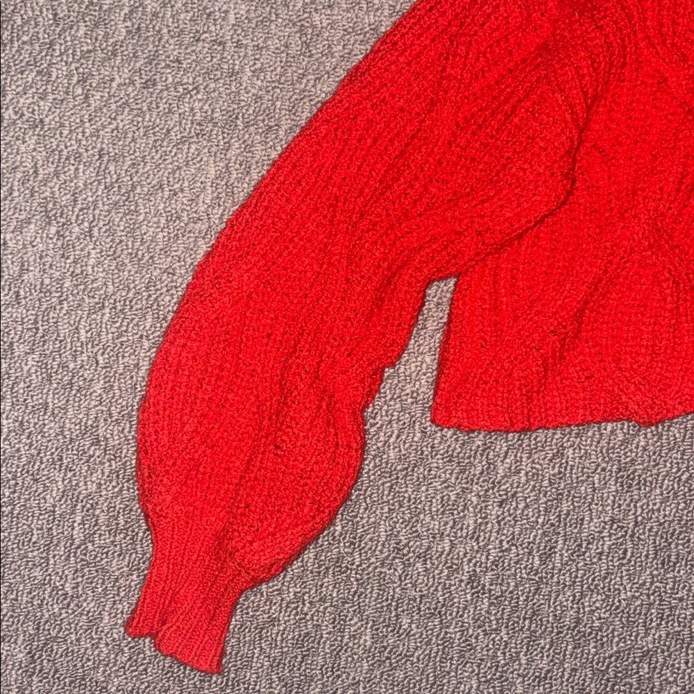 Free People Seasons Change Sweater in Bengal Rose - Picture 8 of 11